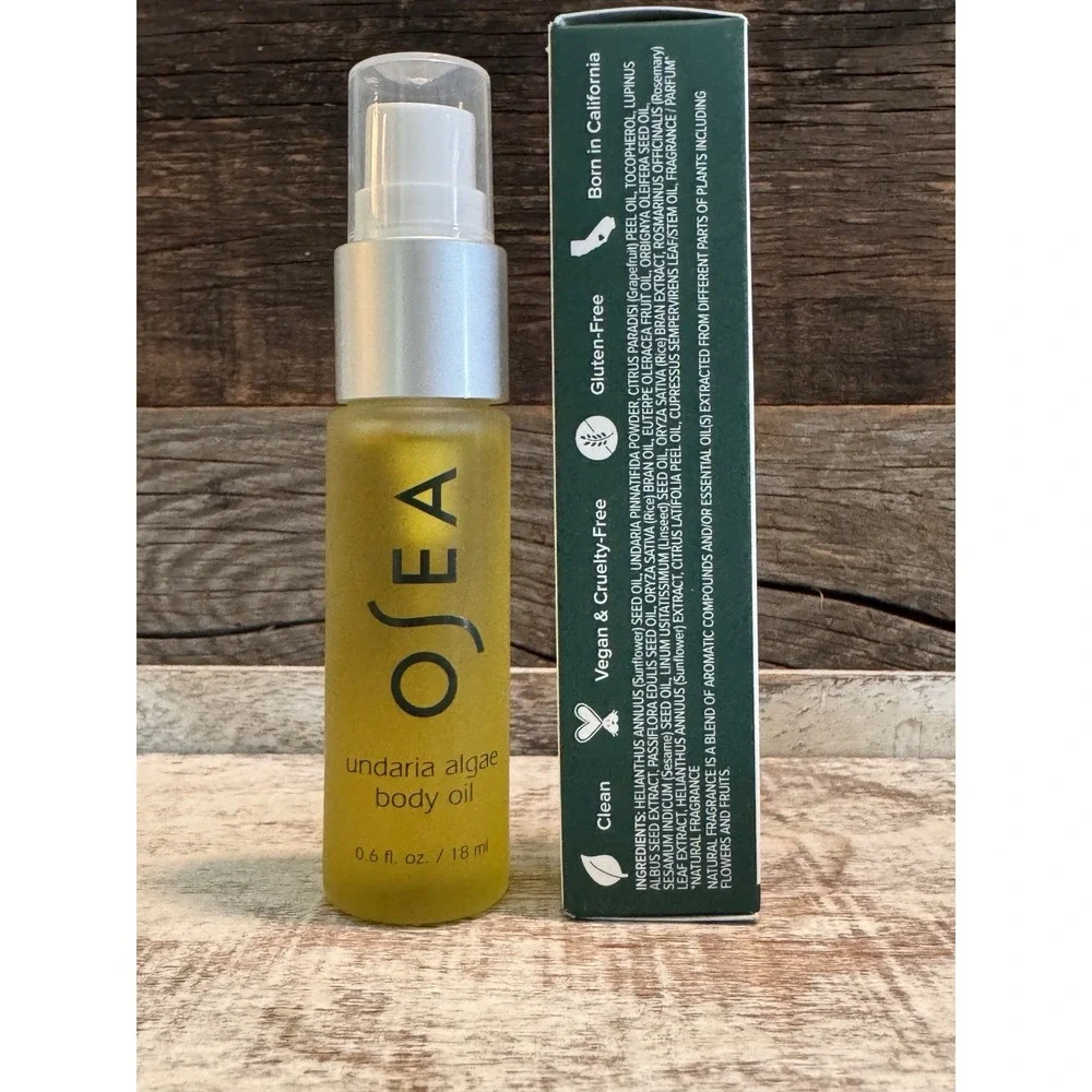 OSEA Undaria Algae Body Oil 0.6 oz | Mineralize, Moisturize & Glow‎ | MSRP = $18